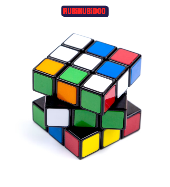 a stack of multicolored cubes
